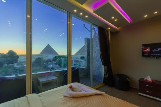 Pyramids Energy Bed and Breakfast Kairo Exteriör bild