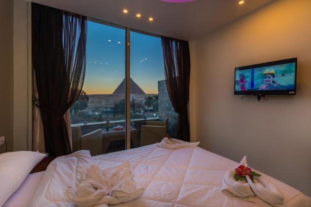 Pyramids Energy Bed and Breakfast Kairo Exteriör bild